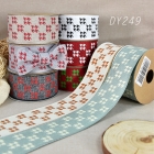 Christmas Houndstooth Ribbon